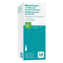 MOMETASON 1A Phar.b.Høfeber 50μg/Spr.shock 140, 18 g
