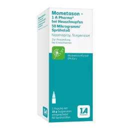 MOMETASON 1A Phar.b.Heuschnupfen 50μg/Spr.Stoß 60, 10 g
