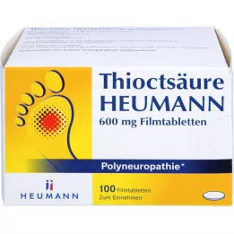 THIOCTSÄURE HEUMANN 600 mg filmovertrukne tabletter, 100 stk