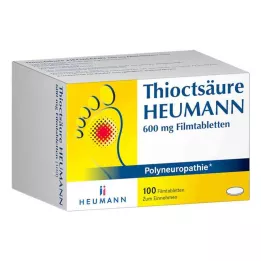 THIOCTSÄURE HEUMANN 600 mg filmovertrukne tabletter, 100 stk