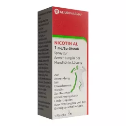 NICOTIN AL 1 mg/spray til oral anvendelse, 1 stk