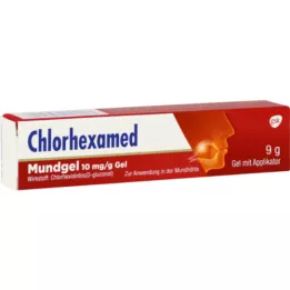 CHLORHEXAMED Oral gel 10 mg/g gel, 9 g