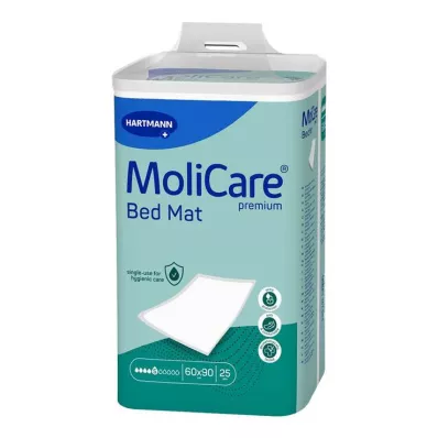 Molicare Premium Sengemåtte 5 dråber 60x90 cm, 25 stk