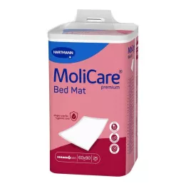 MOLICARE Premium Bed Mat 7 drops 60x90 cm, 25 stk