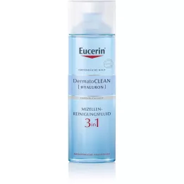 EUCERIN DermatoCLEAN Hyal.Miz.Cleansing Fluid 3-i-1, 200 ml