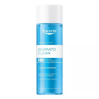 EUCERIN DermatoCLEAN Hyal.Miz.Cleansing Fluid 3-i-1, 200 ml