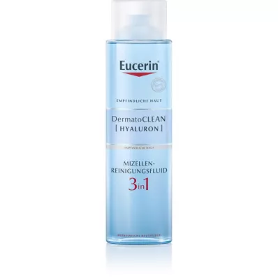 EUCERIN DermatoCLEAN Hyal.Miz.rensevæske 3-i-1, 400 ml