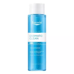 EUCERIN DermatoCLEAN Hyal.Miz.rensevæske 3-i-1, 400 ml