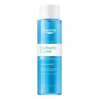 EUCERIN DermatoCLEAN Hyal.Miz.rensevæske 3-i-1, 400 ml