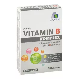 VITAMIN B KOMPLEX Kapsler, 60 Kapsler