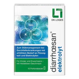 DIARRHOESAN elektrolytopløsning til oral brug, 10 stk