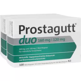 PROSTAGUTT duo 160 mg/120 mg bløde kapsler 200 stk, 200 stk