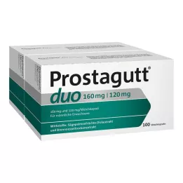 PROSTAGUTT duo 160 mg/120 mg bløde kapsler 200 stk, 200 stk