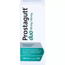 PROSTAGUTT duo 80 mg/60 mg væske 100 ml, 100 ml