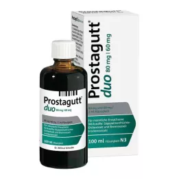 PROSTAGUTT duo 80 mg/60 mg væske 100 ml, 100 ml
