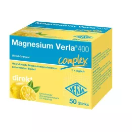 MAGNESIUM VERLA 400 Direct-granulat, 50 stk
