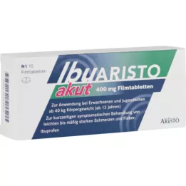 IBUARISTO akut 400 mg filmovertrukne tabletter, 10 stk