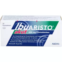 IBUARISTO akut 400 mg filmovertrukne tabletter, 20 stk