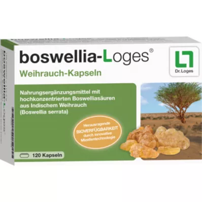 BOSWELLIA-LOGES Frankincense kapsler, 120 kapsler