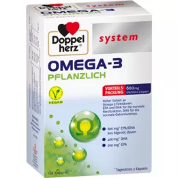 DOPPELHERZ Omega-3 urte system kapsler, 120 kapsler
