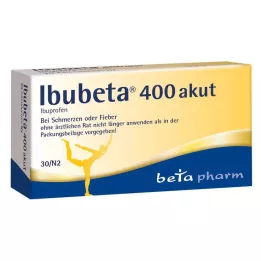 IBUBETA 400 akutte filmovertrukne tabletter, 30 stk