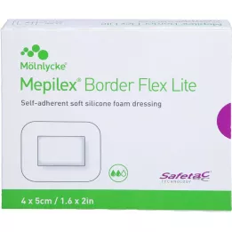 MEPILEX Border Flex Lite skumbandage 4x5 cm, 10 stk