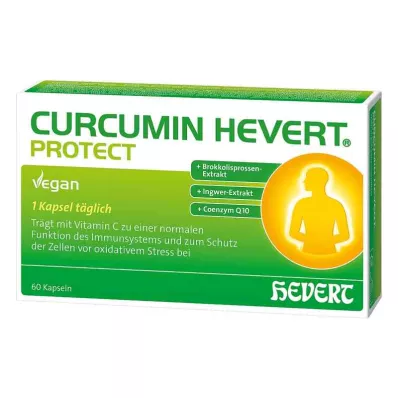 CURCUMIN HEVERT Protect-kapsler, 60 kapsler