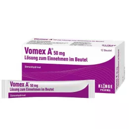 VOMEX En 50 mg oral opløsning i pose, 12 stk