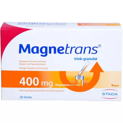 MAGNETRANS 400 mg drikkeligt granulat, 20X5,5 g