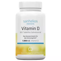 SANHELIOS D-vitamin 1.000 I.E. tabletter, 365 stk