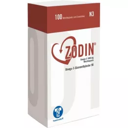 ZODIN Omega-3 1.000 mg bløde kapsler, 100 stk