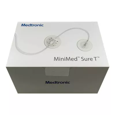 Minimed Sure-T 6 mm 60 cm infusionssæt, 10 stk