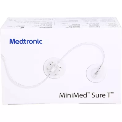 MINIMED Sure-T 8 mm 80 cm infusionssæt, 10 stk