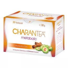 CHARANTEA metabolisk kanel urtete filterpose, 20 stk