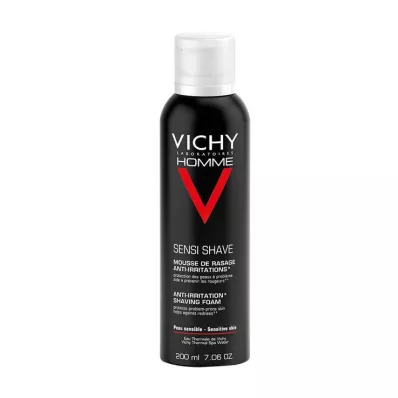 VICHY HOMME Anti-irriterende barberskum, 200 ml
