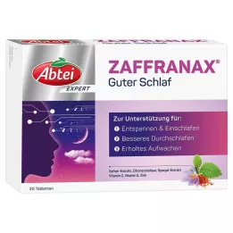 ABTEI EXPERT ZAFFRANAX Gode søvntabletter, 20 stk