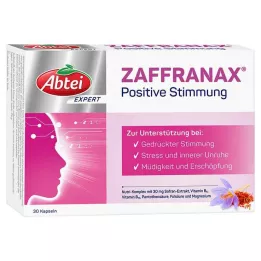 ABTEI EXPERT ZAFFRANAX Kapsler med positivt humør, 30 kapsler