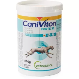 CANIVITON Forte 30 granuleret foder til hunde, 1000 g