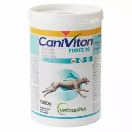 CANIVITON Forte 30 granuleret foder til hunde, 1000 g