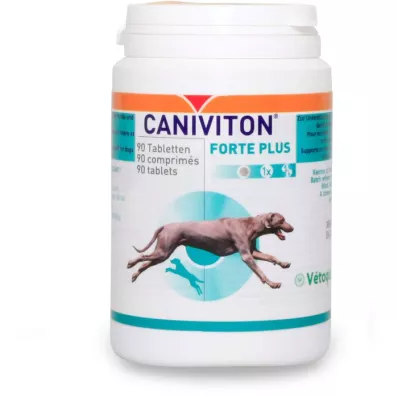 CANIVITON Forte Plus tilskudsfodringstabletter til hund/kat, 90 stk