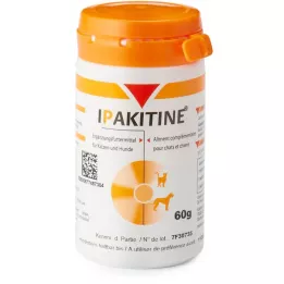 IPAKITINE Tilskudsfoder i pulverform til hunde/katte, 60 g