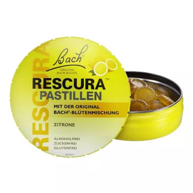 Bach-blomst Original Rescura Pastiller Citron, 50 g