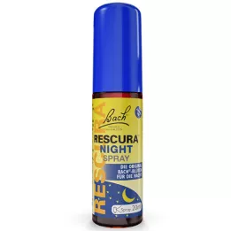 BACHBLÜTEN Original Rescura Night Spray uden alkohol, 20 ml