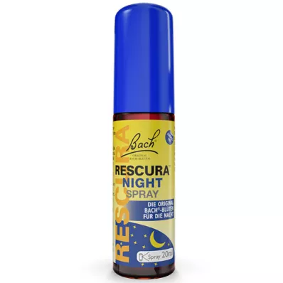 BACHBLÜTEN Original Rescura Night Spray alkoholfri, 20 ml