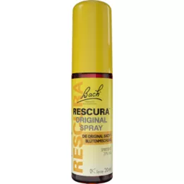 BACHBLÜTEN Original Rescura Spray med alkohol, 20 ml