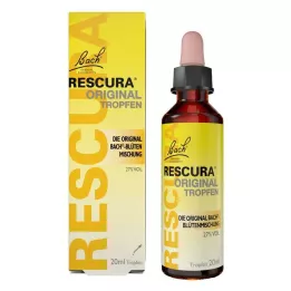 BACHBLÜTEN Original Rescura-dråber med alkohol, 20 ml