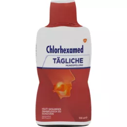 CHLORHEXAMED Daglig mundskyl 0,06%, 500 ml