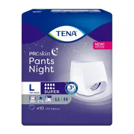 TENA PANTS nat super L engangsbukser, 10 stk