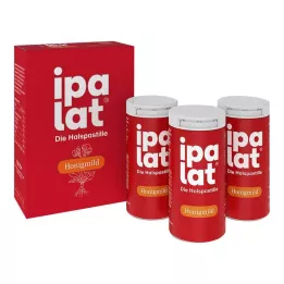 IPALAT Halspastiller honning mild uden mentol, 120 stk