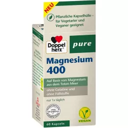 DOPPELHERZ Magnesium 400 rene kapsler, 60 kapsler